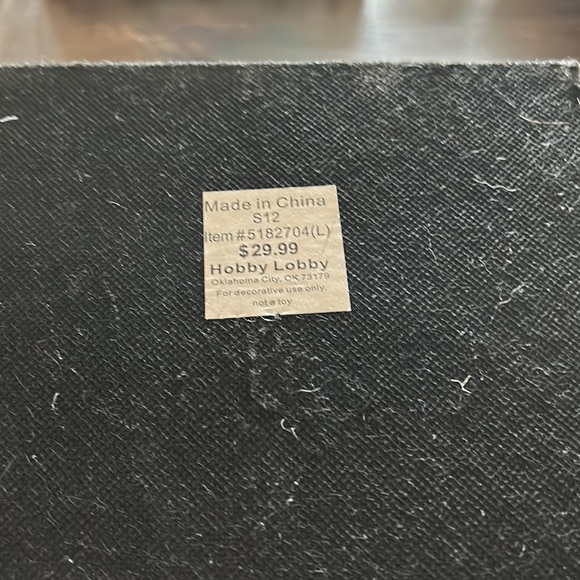 Box with metal flower - Picture 6 of 7